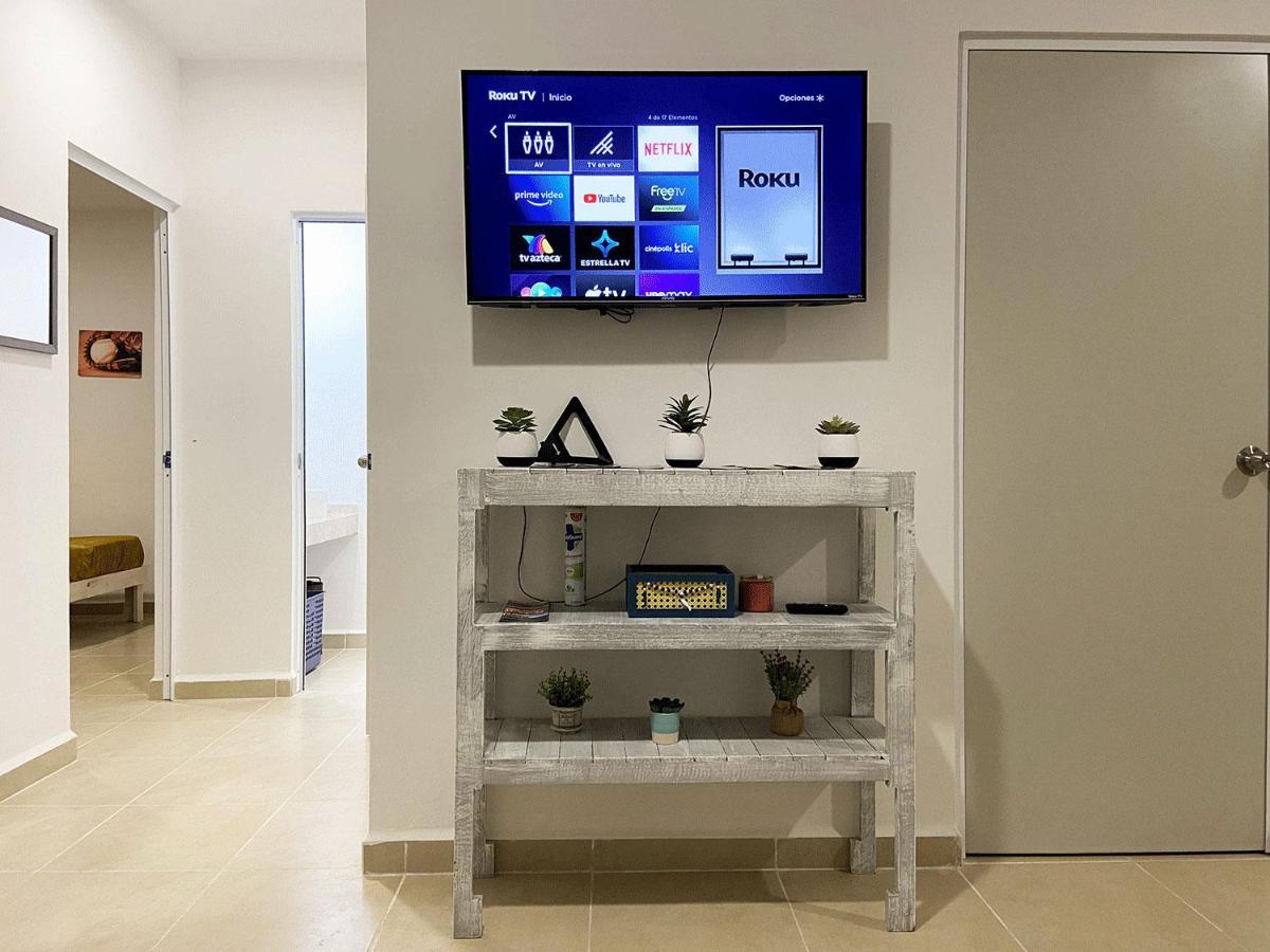 Angels Beach Condo Con Piscina, Parking Y Parque Плая дел Кармен Екстериор снимка